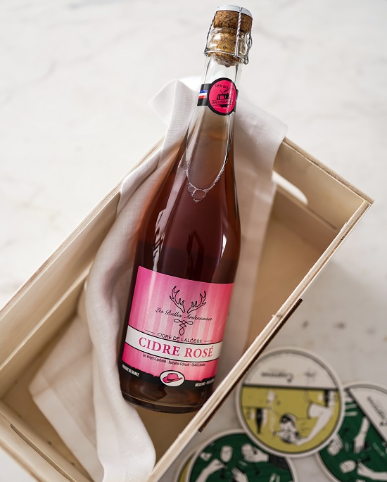Сидре де Лалобб Ле Бюль Арденнэз Розе / Cidre de Lalobbe Les Bulles Ardennaises Rose